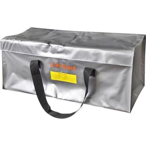 New Arrival Fireproof RC LiPo Battery Safety Bag Safe Guard Realacc Fire Retardant Lipo Battery Bag 640x250x250mm With Handle