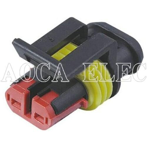 10SET 2P-connector 282080-1 DJ7021Y-1.8-21 male wire connector female cable connector terminal