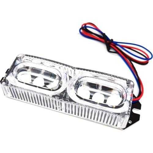 12V Car Blue Brake light Warning Motorcycle driving safety signal light