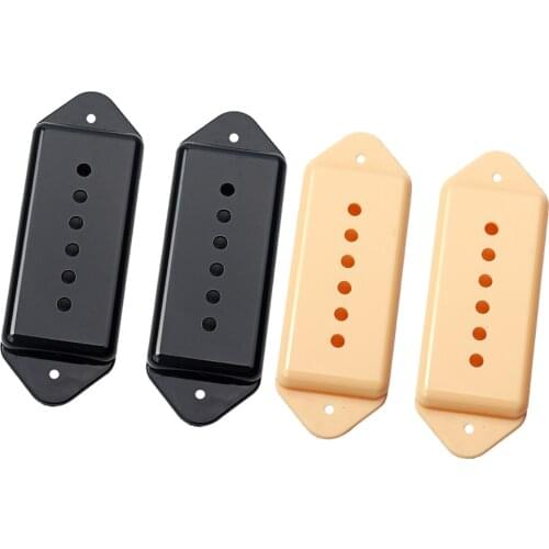 2PCS Guitar Single Coil Pickup Covers Dogear Style for Electric Guitar Replacement Parts