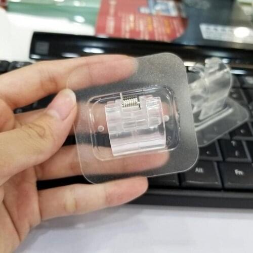 2pcs/set Japnese Strong Transparent Adhesive Wall Hooks Cup Hanger Rod Wall Clip Suction Sucker Holder Storage Hanging V7Z9