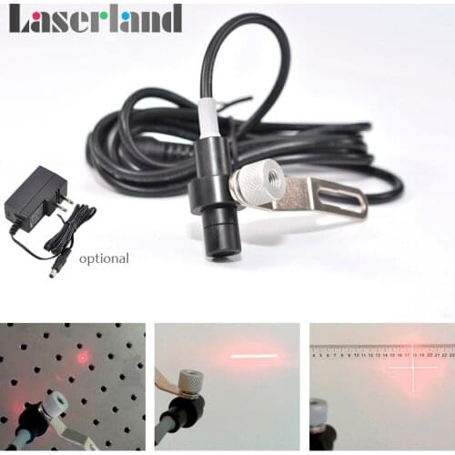 635nm10mW Red Laser Module Cross Laser Marking Cutting Button Cutting Machine Punching Machine Drilling Machine