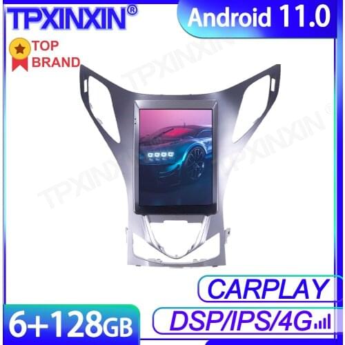 Android 11 6+128G For Hyundai Azera 2011+ Car GPS Navigation Head unit Multimedia player Auto Radio Tape Recorder Touch screen