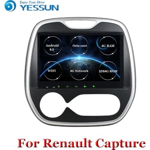 Android 9 Car DVD Multimedia Player For Renault Captur MT AT 2011 2012 2013 2014 2015 2016 2017 GPS Map Radio Octa core