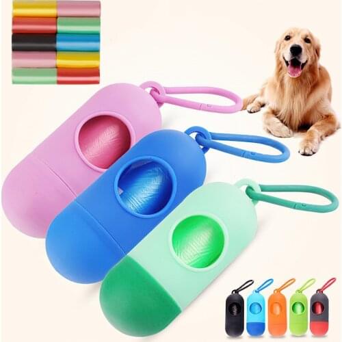 Pet Waste Bag Dispenser For Dogs Garbage Bag Holder Pet Pooper Bags Dog Supplies Collector Poop Cleaning Bag Puppy Cat Pooper
