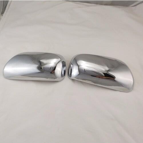 For Toyota Yaris 2003-2006 For Wish 2003-2007 For Prius 2003-2008 ABS Chrome Car Rearview Mirror Cap Cover Trim Car Accessories