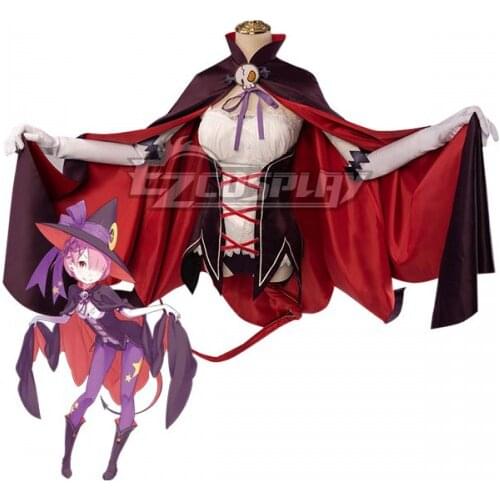 Re: Life In A Different World From Zero Rem Ram Halloween Little Devil Witch Dress Suit Girls Party Outfit Cosplay Costume E001