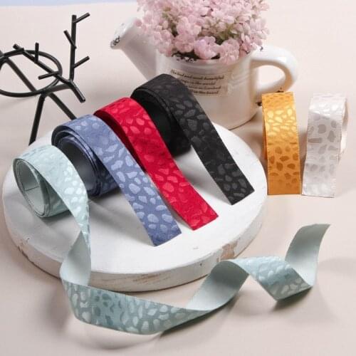 10 Yards 25/38MM Single Side Leopard Pattern Animal Layering DIY Make Hair Bow Tie Brooch Accessories Handmad Crafts Y2021062904