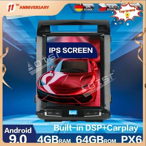 Android Multimedia Player for TOYOTA Land Cruiser LC200 2008 - 2015 Car Radio Auto GPS Navigation DSP carplay WIFI BT Head Unit