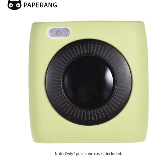 PAPERANG Soft Silicone Case for PAPERANG P2 P2S Pocket Printer Protective Cover Case Storage Sleeve Waterproof Anti-Dust