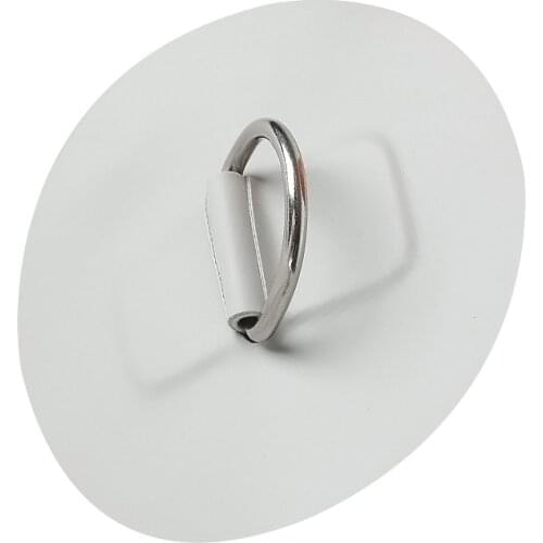 D ring pad patch with base 3 layer to stuck on sup board stainless steel inflatable boat kayak to connect accessory seat rope