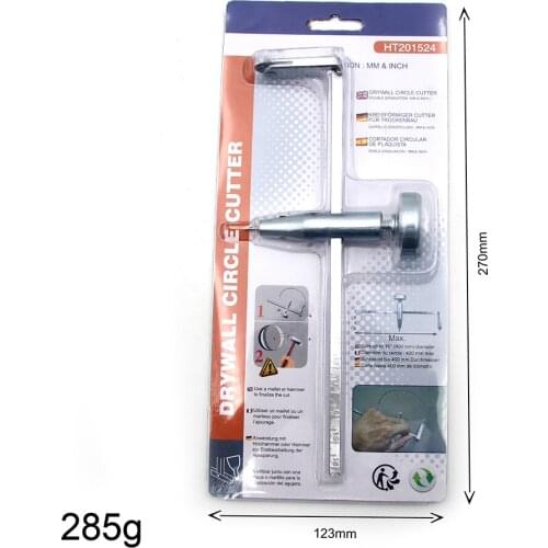 Woodworking Gypsum Board Puncher Cutting Tool Drywall Drill Hole Device Home Improvement Practical Gadget Puncher Cutting