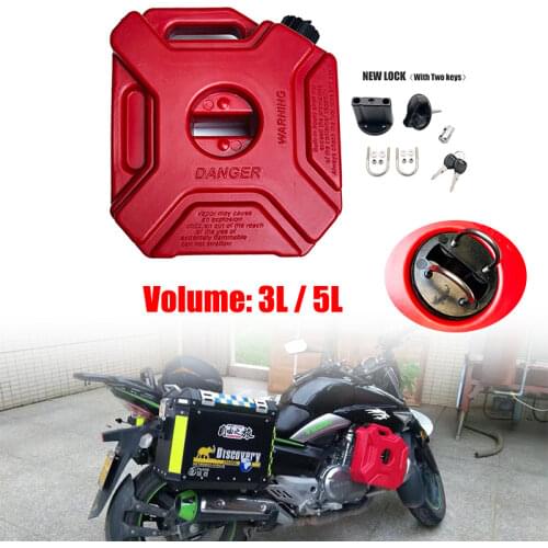 For BMW 3/5L Fuel Tanks Plastic Petrol Cans Car Jerry Can Mount Motorcycle Jerrycan Gas Can Gasoline Oil Container fuel Canister