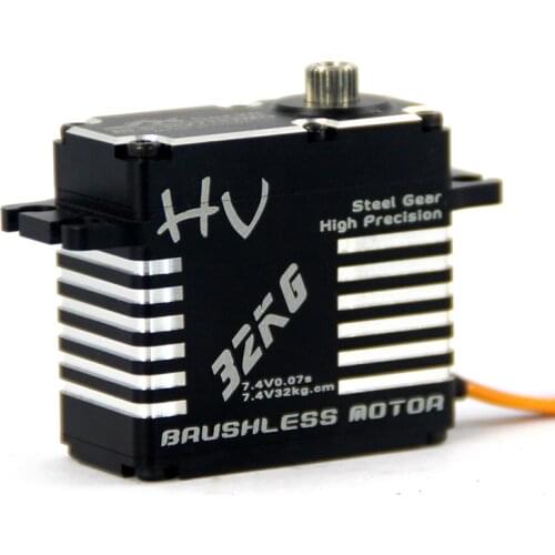 JX Servo BLS-HV7132MG 32KG 7.4V 0.07sec High Speed Precision Steel Gear CNC Digital Brushless For RC Car Robot Airplane Drone