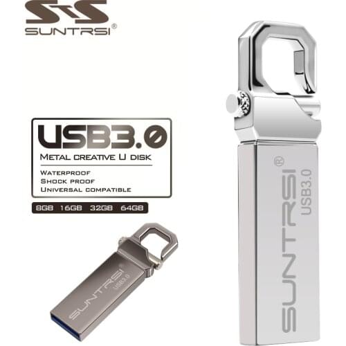 Suntrsi Usb 3.0 OTG pen drive waterproof for SmartPhone/Tablet/PC 8GB 16GB USB flash drive 32GB 64GB 128GB High speed Pendrive