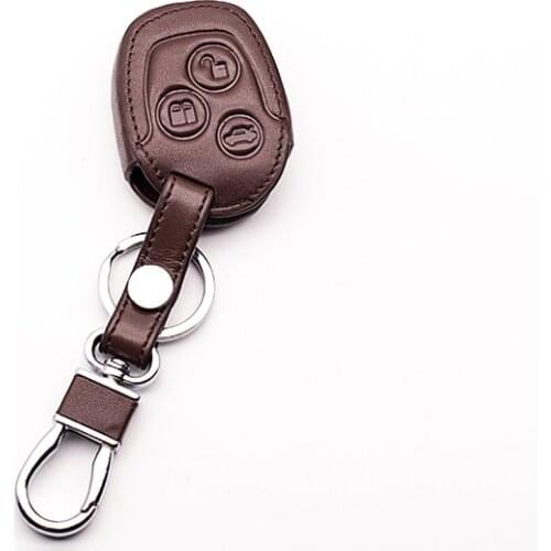 High-quality car leather key bag For Ford Mondeo Carnival Focus C-Max KA GALAXY Key board Cover Remote keys shell Car styling