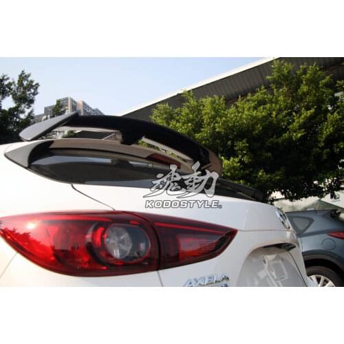 Fit for MAZDA hatchback AXELA AUTOEXE carbon fiber rear spoiler rear wing