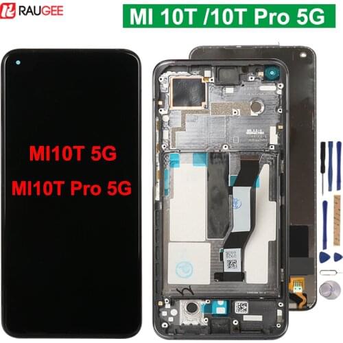 Display For Xiaomi MI 10T Pro LCD Touch Screen 10 Touch No Dead Full Test Screen Replacement For Xiaomi MI10T MI 10T Pro 5G
