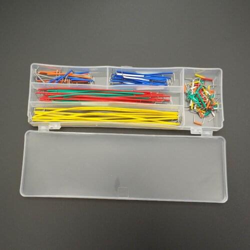 140Pcs/Lot U Shape Shield Solderless Breadboard Jumper Cable Wires Kit For Uno Best Quality