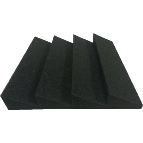 2017 8PCS Wedge Sound Absorber Foam For Studio Room NOT Compressed Packaging Black/Charcoal Color