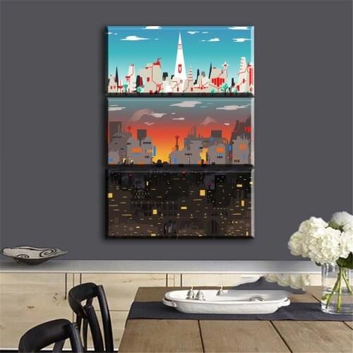 3 Piece HD Fantasy Art Steampunk Style Pictures BioShock The Collection Video Game Poster Canvas Paintings for Wall Decor