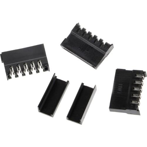 30 Pcs 180Â°/90Â° Cap Sata Power Pierce Type Female Connector For PC Computer ATX