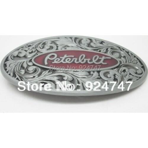 3D Flower Peterbilt Truck Belt Buckle
