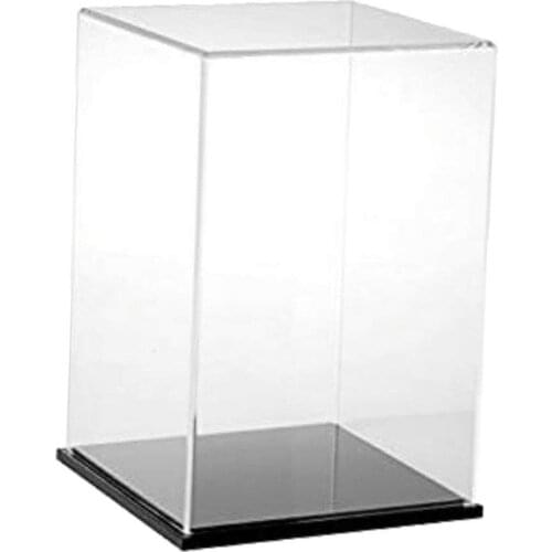 15x15x25cm Acrylic Showcases Display Case Box for Action Figures Car Model Product Samples Display Case