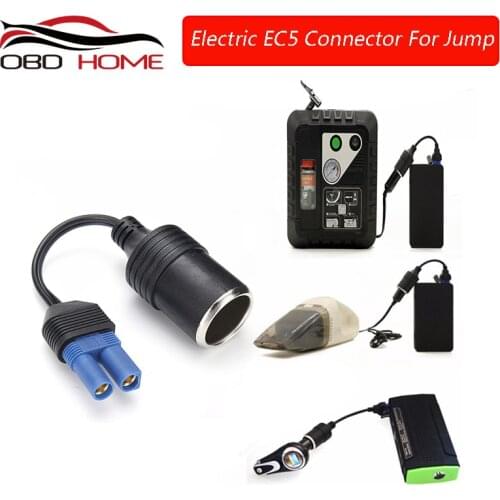Auto Diagnostic tool Electric EC5 Connector For Jump Starter Car MP3 Refrigerator Data Recorder Cigarette Lighter Adaptor Cable