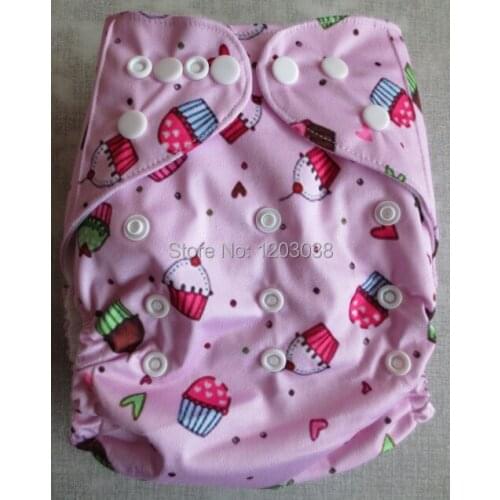 Free Shipping Naturally Nature Printed Washable Adjustable Baby Cloth Diaper Nappy 50pcs+100pcs inserts