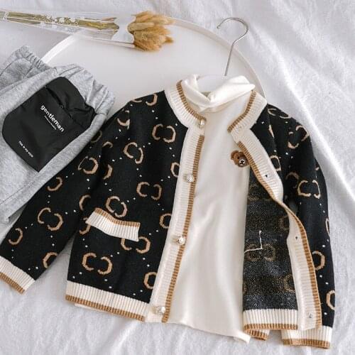New Style CHILDRENS Sweater 2020 Autumn Boys' Sweater Cardigan Korean-style Baby Graceful Coat