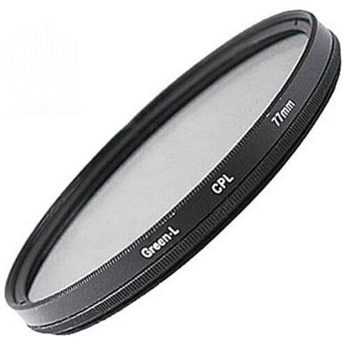 F08436 77mm Circular Polarizing Filter Lens Optical Glass CPL CP-L C-PL for DC/DV/DSLR/SLR Digital Camera + FS