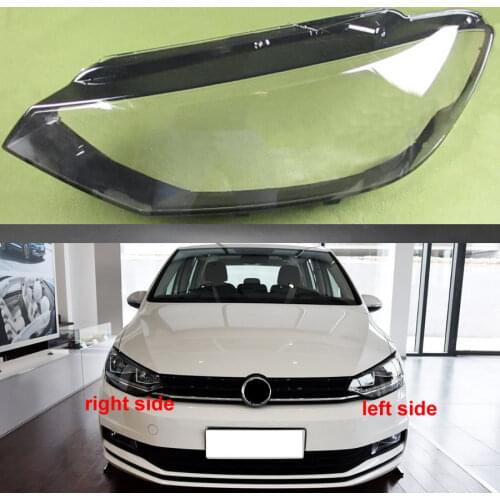 For Volkswagen Vw Touran L 2016 2017 2018 halogen Headlight Cover Lens Shell Transparent Headlamp Cover Lamp Shade lampshade