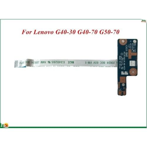 Laptop Power On / Off Button Switch Board W/ Cable ACLU2/ACLU4 NS-A273 NBX00019V00 For Lenovo G40-30 G40-70 G50-70 100% Working