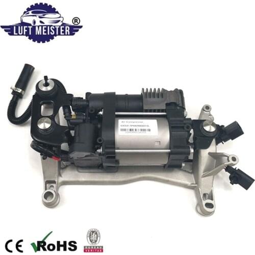 Air Suspension Compressor for VW Volkswagen Touareg NF II 2010- Air Ride Pump 7P0698007A, 7P0698007B, 7P0616006E, 7P0616006F