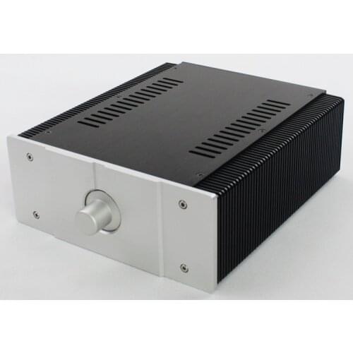 KYYSLB 260*230*90MM DIY Box Amplifier Chassis Housing Enclosure WA56 Brushed All Aluminum Class A Tube Amplifier Case Shell
