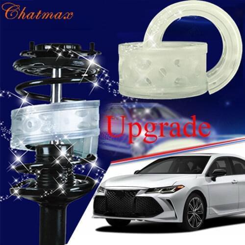 For Toyota Prado Land Cruiser Avanza Fortuner Power Front/Rear Shock Absorber Car Coil Spring Buffer 2pcs