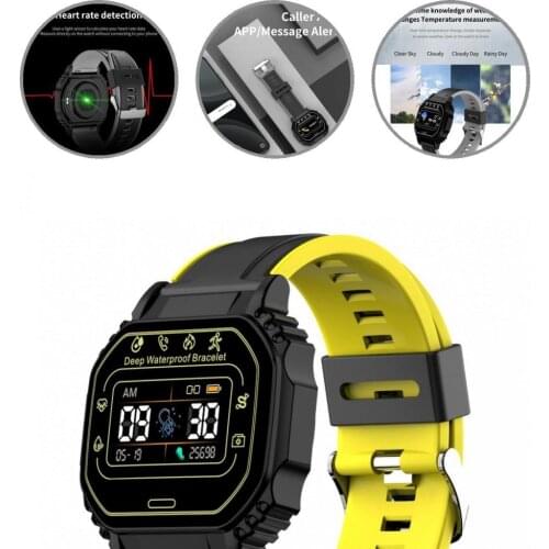 Long Standby Time Rechargeable Intelligent Lightweight Electronic Watch for iOS