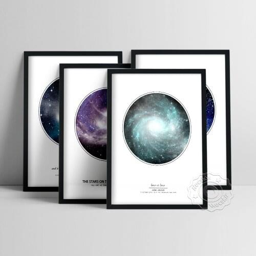 Personalised Star Map Poster, Galaxy Wall Art, Astrological Constellation Wall Picture, Bedroom Decor, Couple Anniversary Gift
