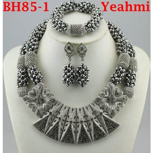 Fine Jewelry Sets For Women Gold Color Balls African Set Jewelry Nigerian Wedding Beads Sets Free Shipping 2018 Fashion BH85-2