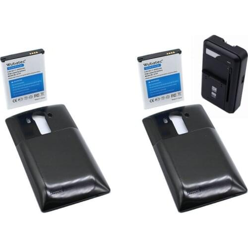 2x 6000mAh G4 BL-51YF Extended Battery +Back Cover +Universal Charger For LG G4 H818 VS999 VS986 US991 F500K F500L H810 H815