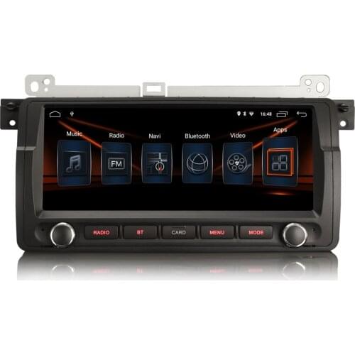 8.8" Android 10.0 OS Car Multimedia GPS Radio for BMW E46/318/320/325 1998-2006 M3 1998-2006 with Android Auto Function Support