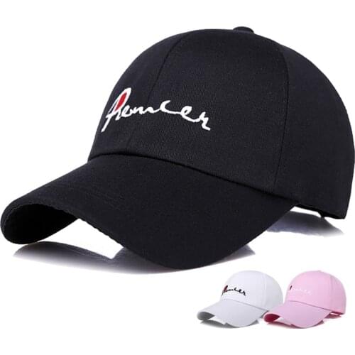 2021Men Winter Spring Autumn Adjustable Baseball Hat Embroidery Letter Cap For Men Women Tactical Snapback Hat Pink Black