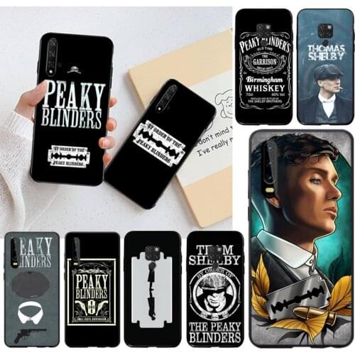 Peaky Blinders Cross Logo Phone Case for Huawei P40 P30 P20 lite Pro Mate 30 20 Pro P Smart 2020 prime