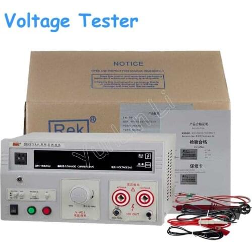 Rek High Accuracy AC/DC 5KV Withstanding Voltage Tester pressure Hipot tester
