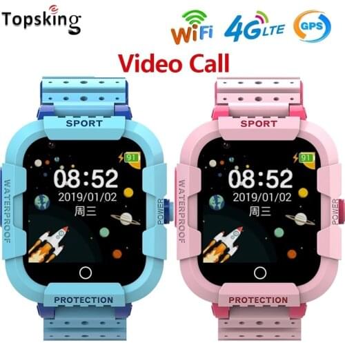 Kids 4G GSM Smart Watch Call Video Call SOS Emergency Call For Help LBS+GPS+WIFI Multiple Positioning Kids Gift watch DF39Z
