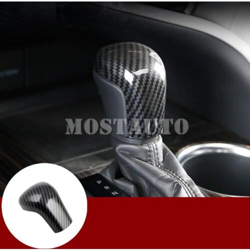 For Toyota Avalon ABS Center Console Gear Shift Knob Trim Cover 2018-2019 1pcs Car Accessories Interior