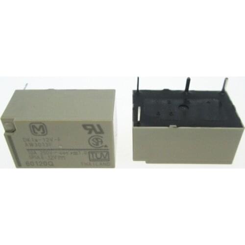 HOT NEW 12V relay DK1A-12V-F DK1A-12V DK1A12VF DK1A12V 12V 12VDC DC12V 10A 250VAC 4PIN