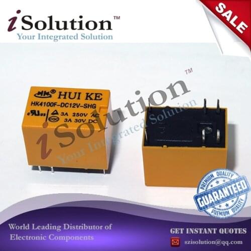HK4100F-DC5V-SHG,HK4100F-DC12V-SHG,HK4100F-DC24V-SHG,HK4100F-DC3V-SHG HK4100F-DC9V-SHG 3A 6PIN Relay