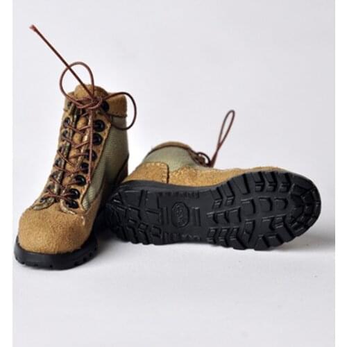 1/6 scale male thermal boots soldier hollow combat boots sand C-section long shoes are suitable for soldiers' body wear